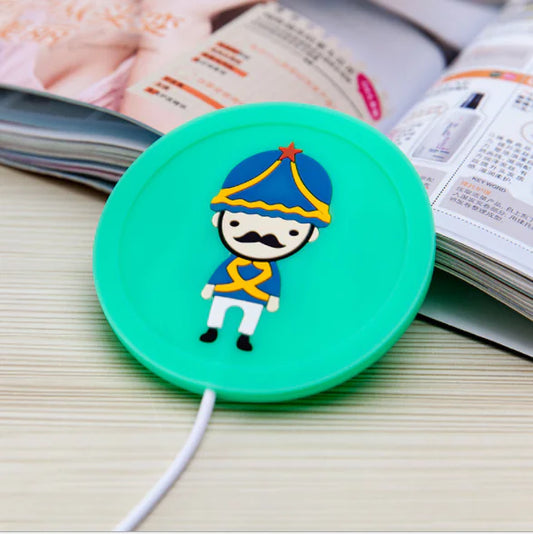 Heated Coaster for Insulated Cups and Mugs